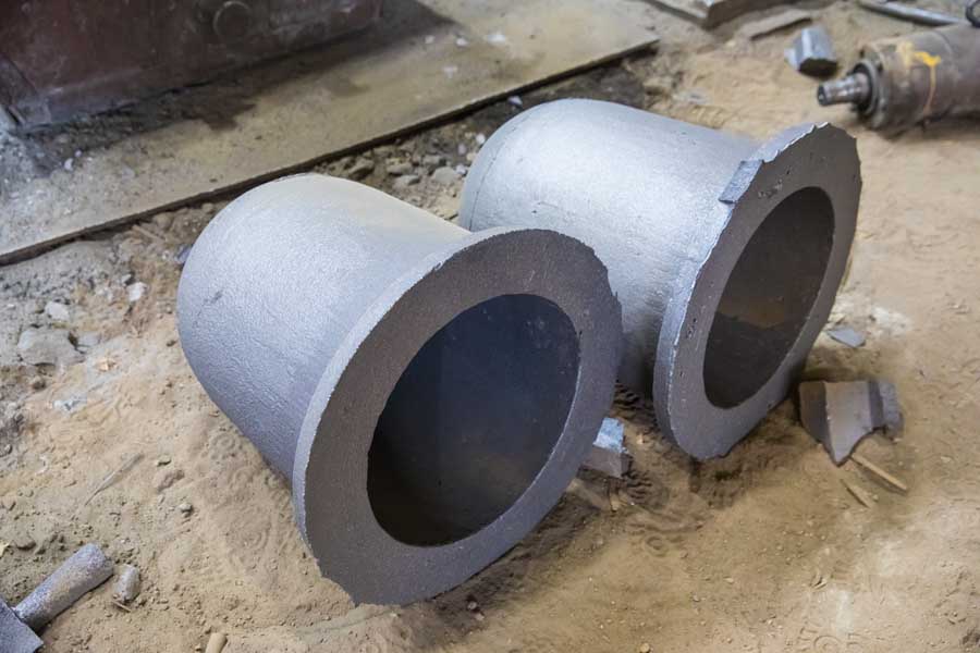 Production of steel castings