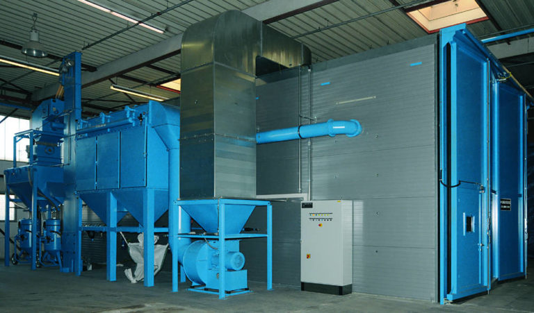 New sand blasting plant by Kiess