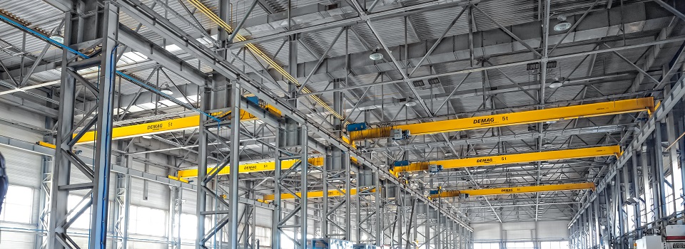 The contract for the supply of single-girder overhead crane Demag
