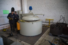 Installation of tempering and cementation furnaces is completed