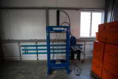 Two new hydraulic presses