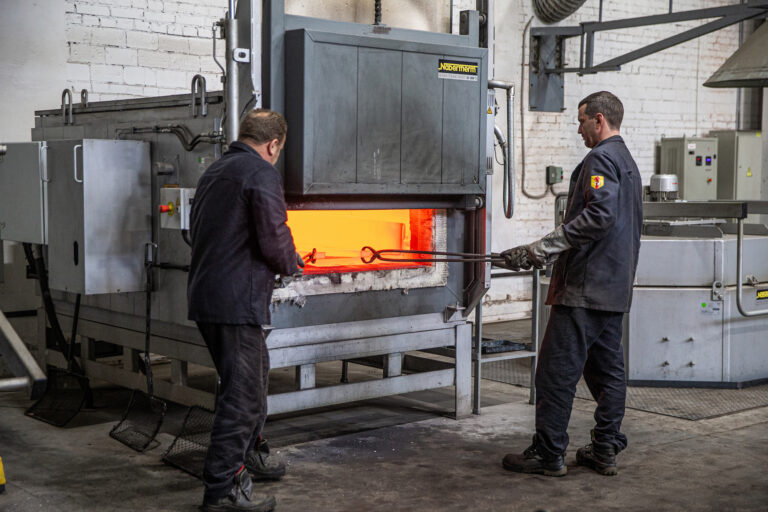 Quenching in the Nabertherm furnace